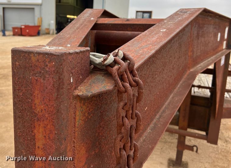 image for item DS2961 1994 Texas Bragg Enterprises 31+5TDGN equipment trailer