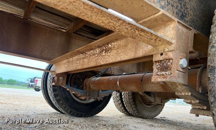 image for item DS2961 1994 Texas Bragg Enterprises 31+5TDGN equipment trailer