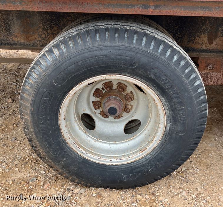 image for item DS2961 1994 Texas Bragg Enterprises 31+5TDGN equipment trailer