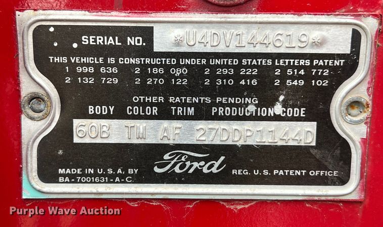 image for item DS2973 1954 Ford Victoria 