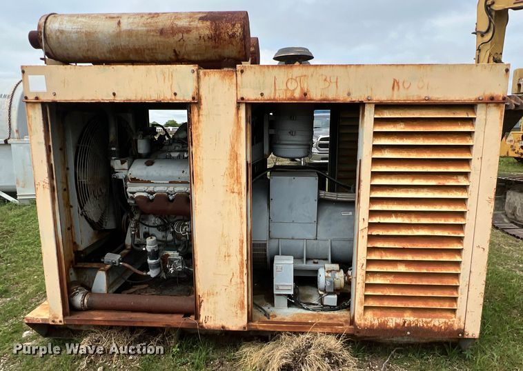 image for item DS2990 Stewart & Stevenson  8V-GD-160 generator