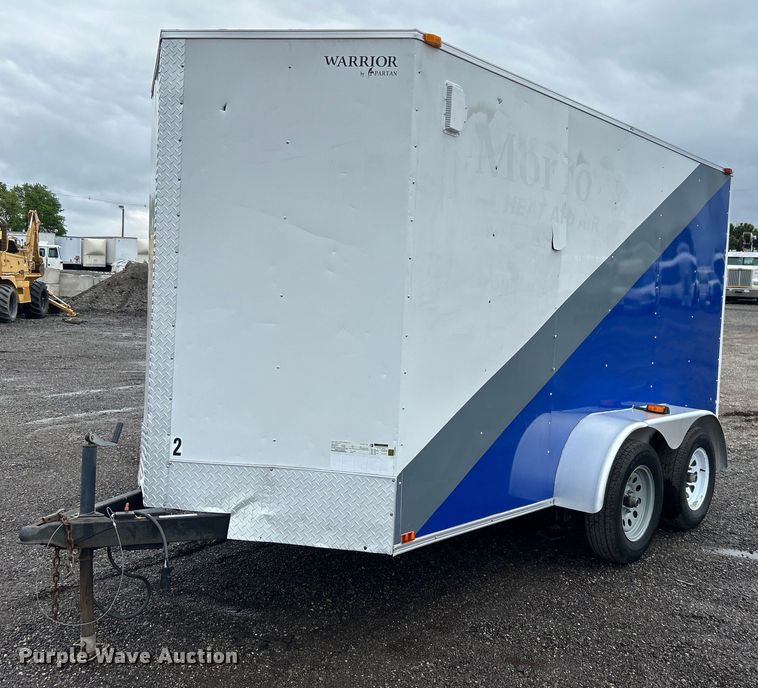 image for item EG1406 2018 Spartan Cargo Trailers, LLC W6X12TA enclosed cargo trailer