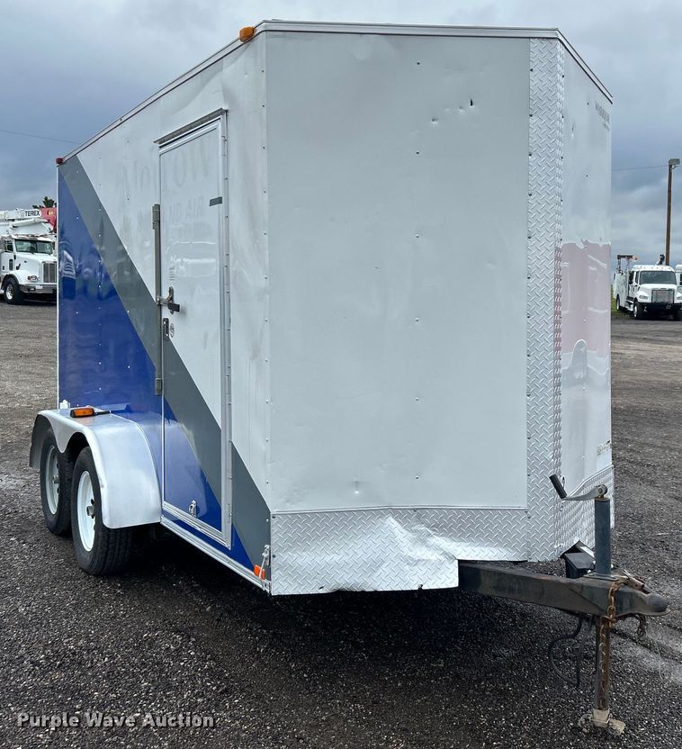 image for item EG1406 2018 Spartan Cargo Trailers, LLC W6X12TA enclosed cargo trailer