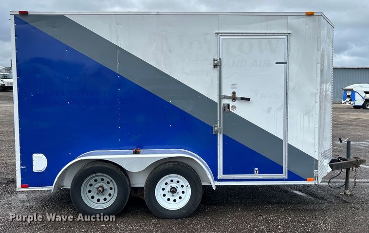 image for item EG1406 2018 Spartan Cargo Trailers, LLC W6X12TA enclosed cargo trailer