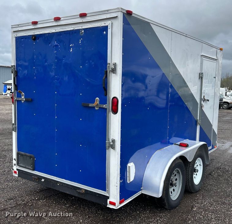 image for item EG1406 2018 Spartan Cargo Trailers, LLC W6X12TA enclosed cargo trailer