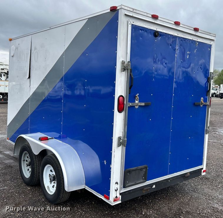 image for item EG1406 2018 Spartan Cargo Trailers, LLC W6X12TA enclosed cargo trailer