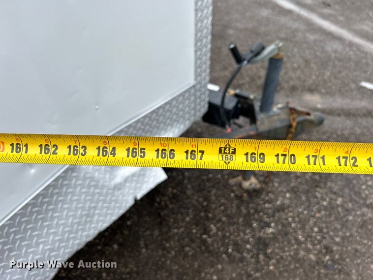 image for item EG1406 2018 Spartan Cargo Trailers, LLC W6X12TA enclosed cargo trailer