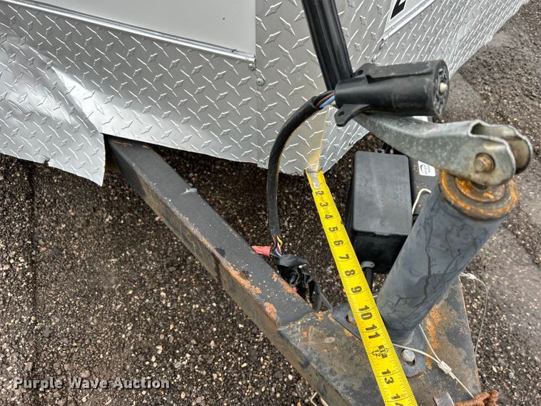 image for item EG1406 2018 Spartan Cargo Trailers, LLC W6X12TA enclosed cargo trailer