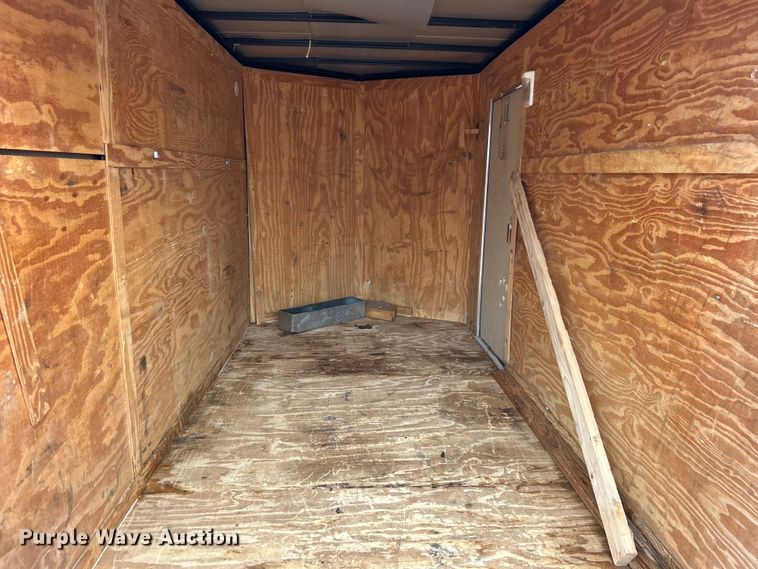 image for item EG1406 2018 Spartan Cargo Trailers, LLC W6X12TA enclosed cargo trailer