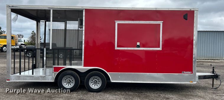 image for item EG1407 2023 Quality cargo 8.5X20TA3 food trailer