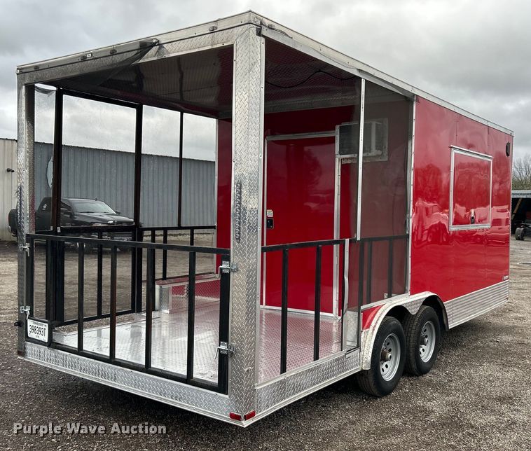 image for item EG1407 2023 Quality cargo 8.5X20TA3 food trailer
