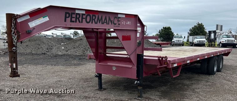 image for item EG1431 2012 Parker Performance equipment trailer