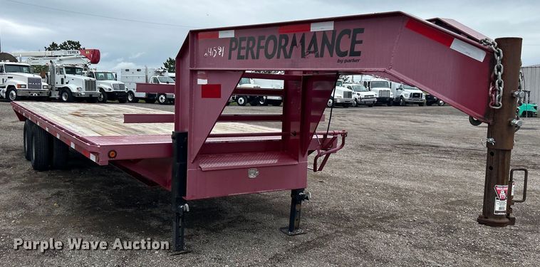 image for item EG1431 2012 Parker Performance equipment trailer