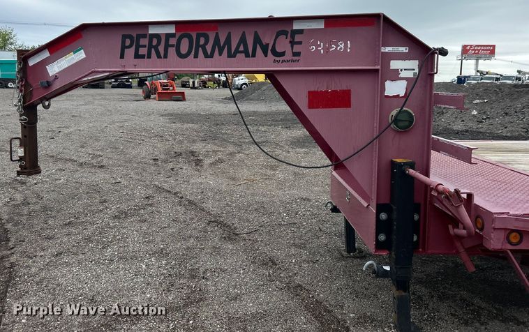 image for item EG1431 2012 Parker Performance equipment trailer