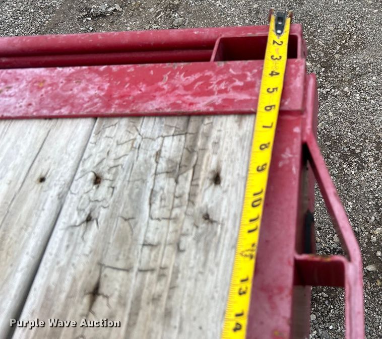 image for item EG1431 2012 Parker Performance equipment trailer