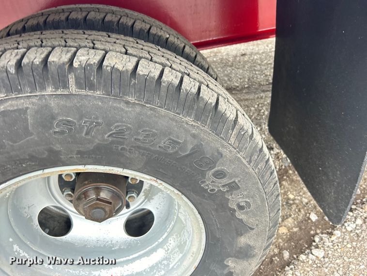 image for item EG1431 2012 Parker Performance equipment trailer