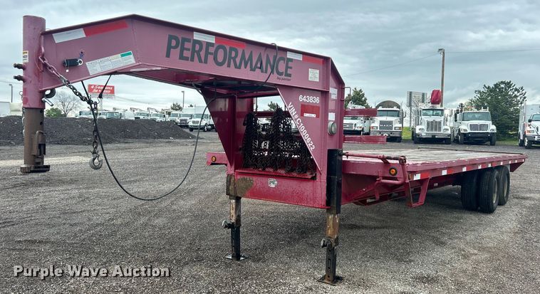 image for item EG1434 2012 Parker Performance equipment trailer