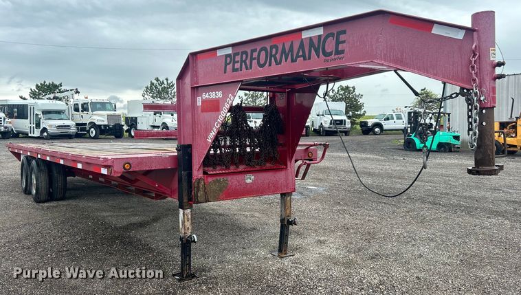 image for item EG1434 2012 Parker Performance equipment trailer