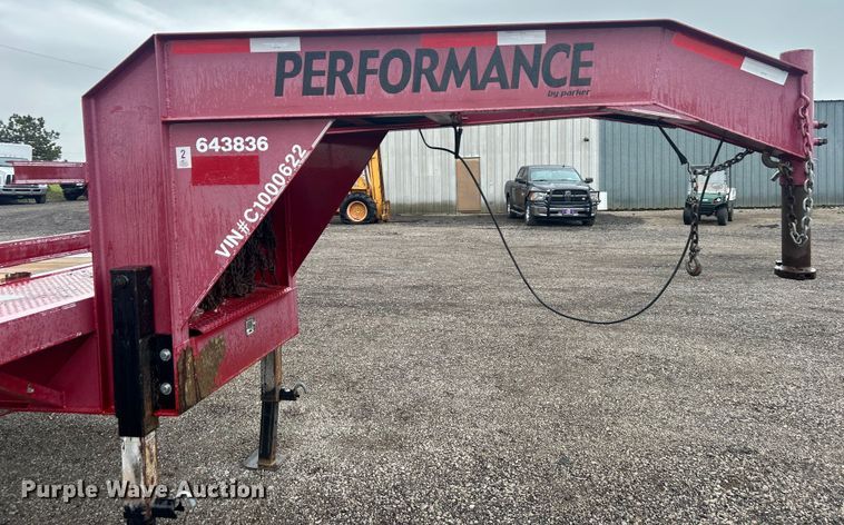 image for item EG1434 2012 Parker Performance equipment trailer