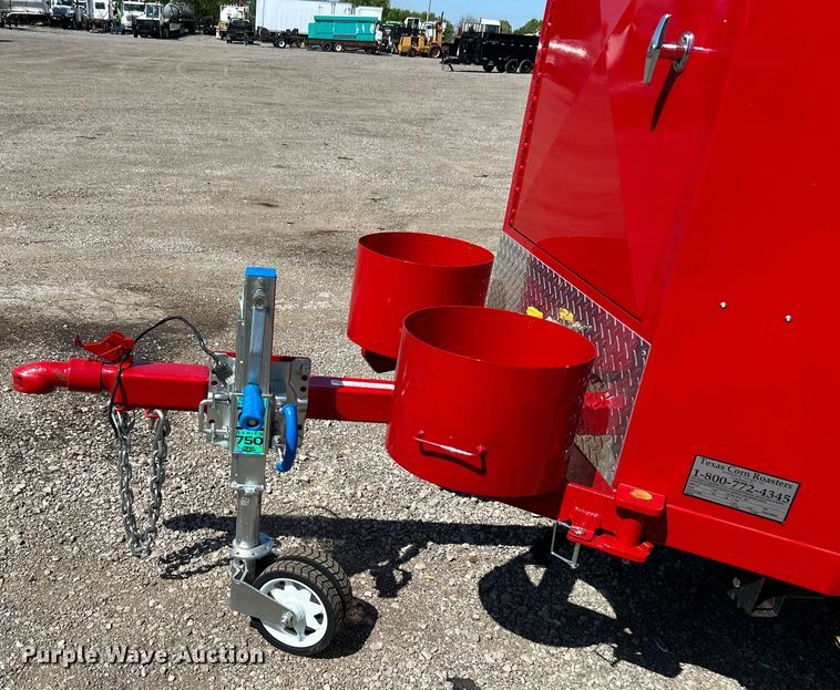 image for item EG1455 2023 Texas Corn Roasters roasting trailer