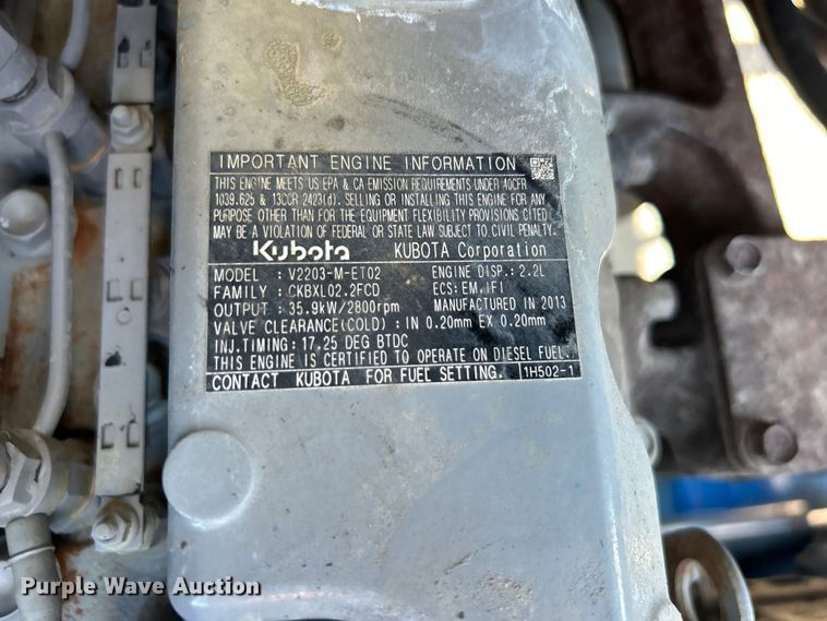 image for item EG1459 2014 Cargotec PB50 forklift