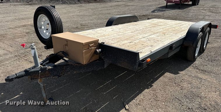 image for item EG1465 2009 Dressen Custom Trailers  utility trailer
