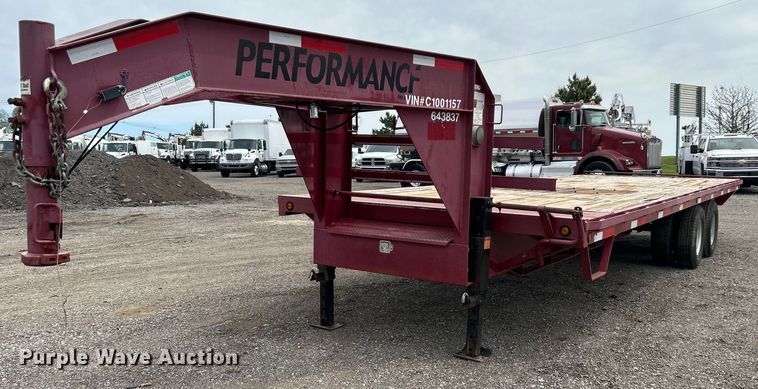 image for item EG1488 2012 Parker Performance equipment trailer