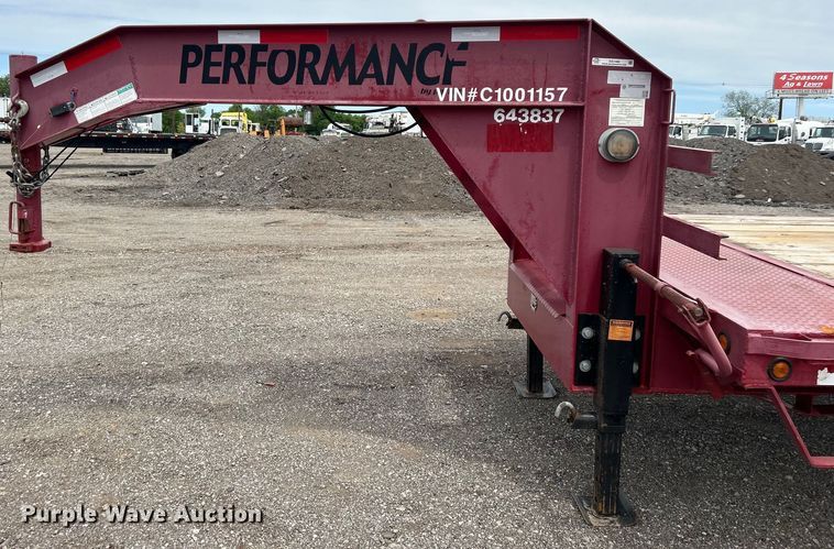 image for item EG1488 2012 Parker Performance equipment trailer