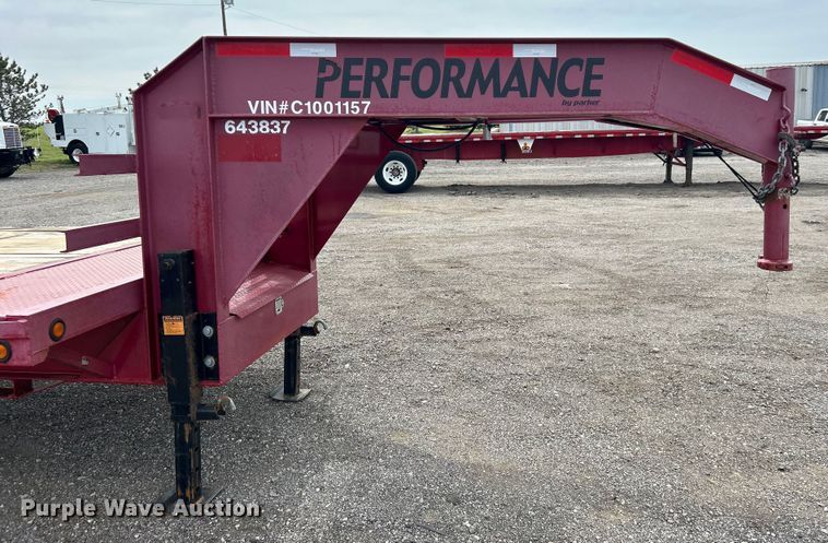 image for item EG1488 2012 Parker Performance equipment trailer