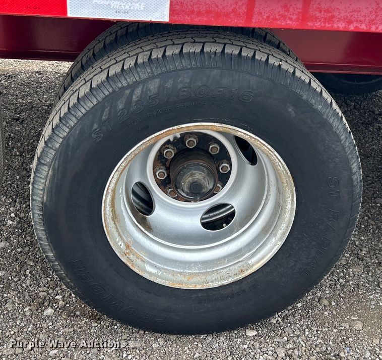 image for item EG1488 2012 Parker Performance equipment trailer