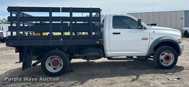 image for item EG1493 2011 Dodge Ram 4500HD flatbed truck