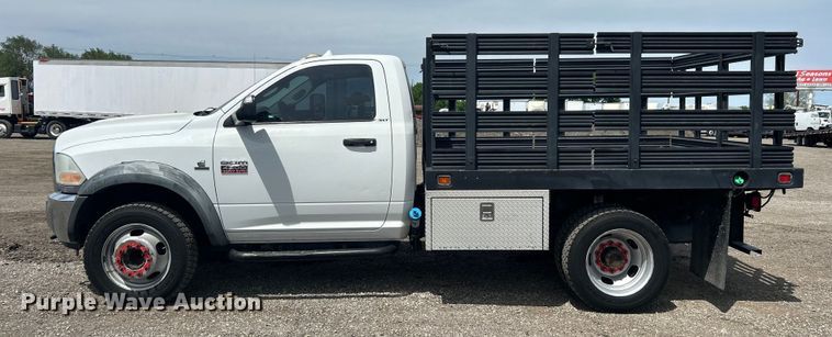 image for item EG1493 2011 Dodge Ram 4500HD flatbed truck