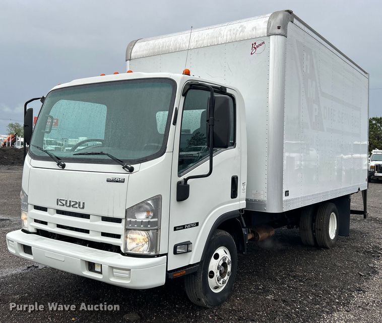 image for item EG1500 2015 Isuzu  NPR box truck
