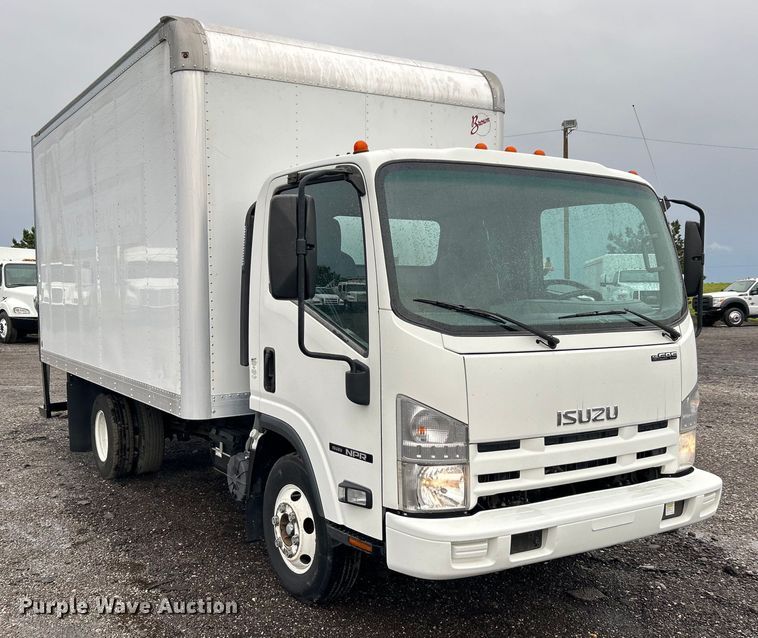 image for item EG1500 2015 Isuzu  NPR box truck