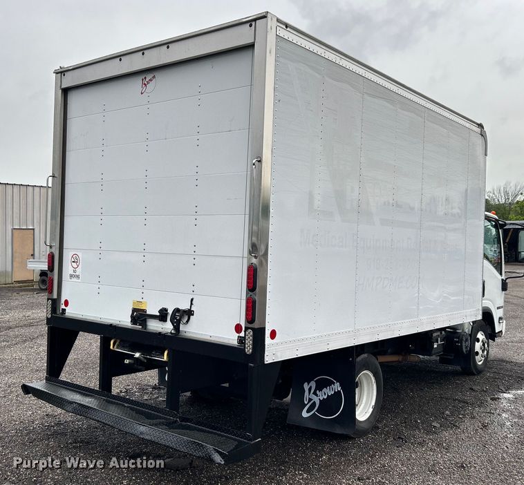 image for item EG1500 2015 Isuzu  NPR box truck