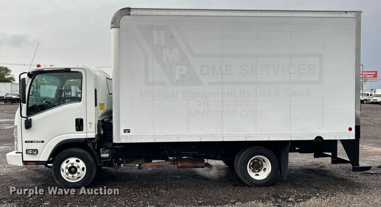 image for item EG1500 2015 Isuzu  NPR box truck