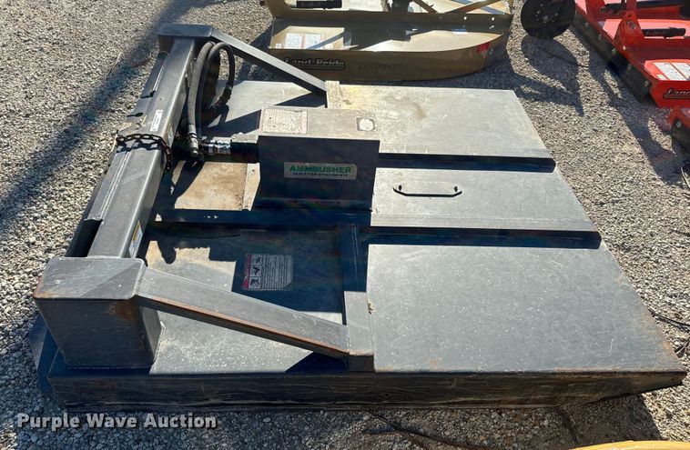 image for item EH5470 2009 Ammbusher skid steer rotary mower