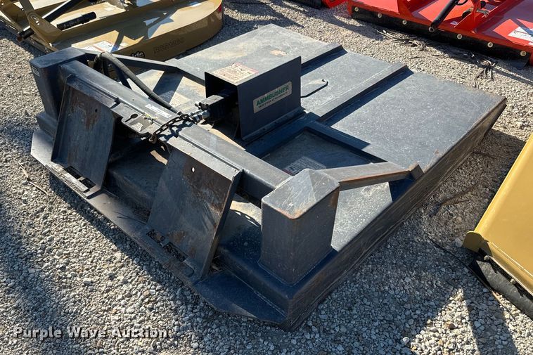 image for item EH5470 2009 Ammbusher skid steer rotary mower