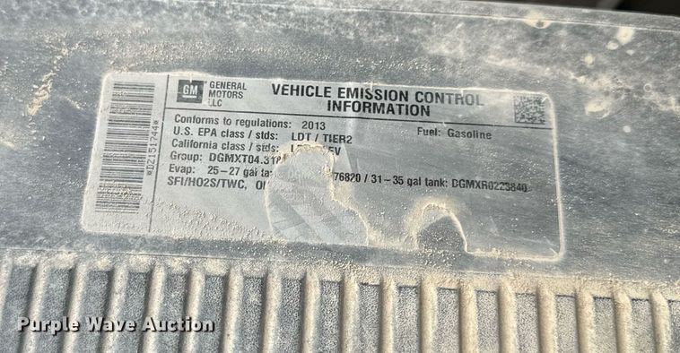 image for item EH6675 2013 GMC Sierra 1500 pickup truck