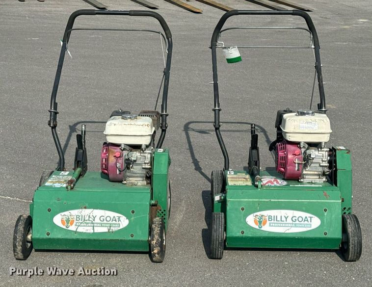 image for item EH6678 (2) Billy Goat  PR550H power rakes