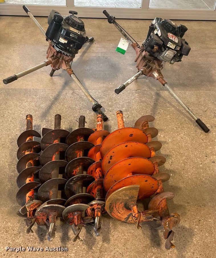 image for item EH6721 (2) post hole augers