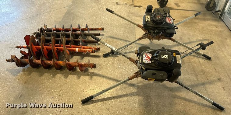 image for item EH6721 (2) post hole augers