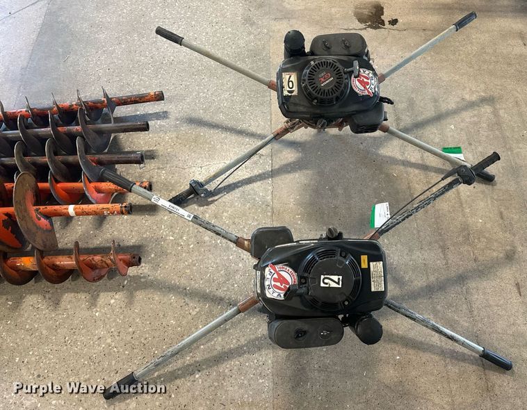 image for item EH6721 (2) post hole augers