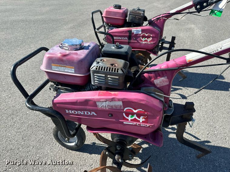 image for item EH6722 (2) Honda FC600 tillers