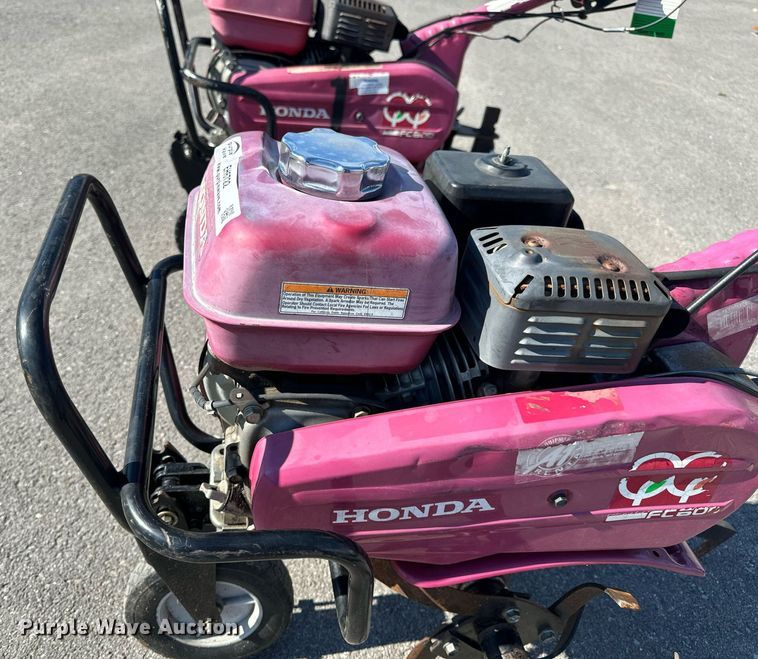 image for item EH6722 (2) Honda FC600 tillers