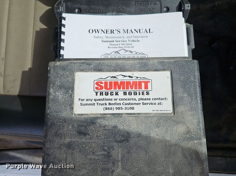 image for item EI3713 2011 Dodge Ram 5500 HD utility / service truck