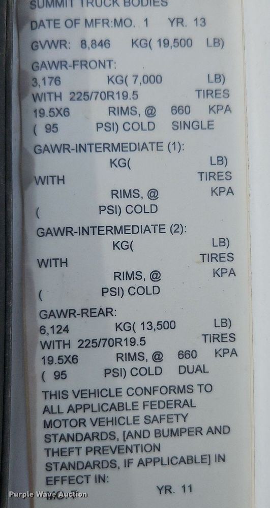 image for item EI3713 2011 Dodge Ram 5500 HD utility / service truck