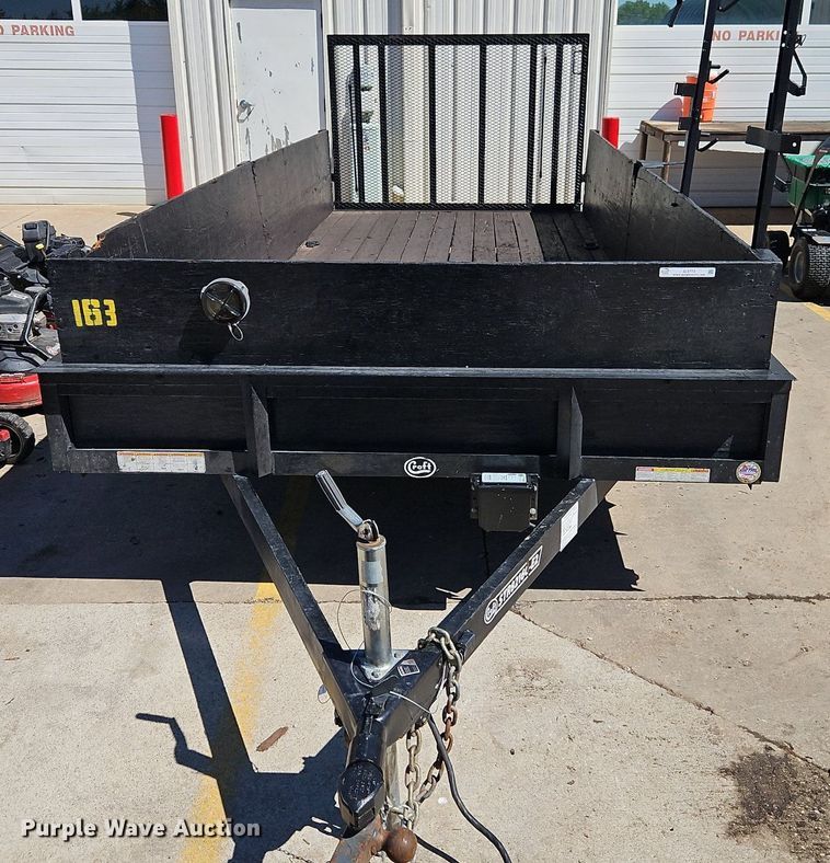 image for item EI3773 2021 Sure-Trac ST8216UAT-B-070 utility trailer