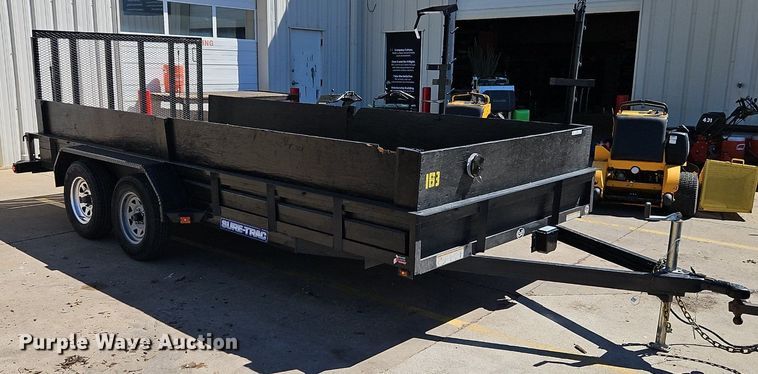 image for item EI3773 2021 Sure-Trac ST8216UAT-B-070 utility trailer