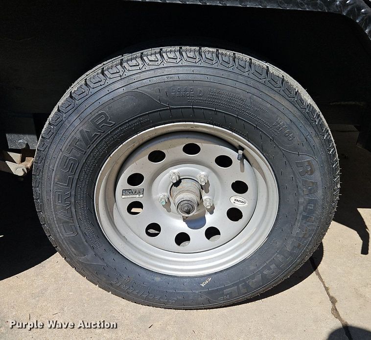 image for item EI3773 2021 Sure-Trac ST8216UAT-B-070 utility trailer